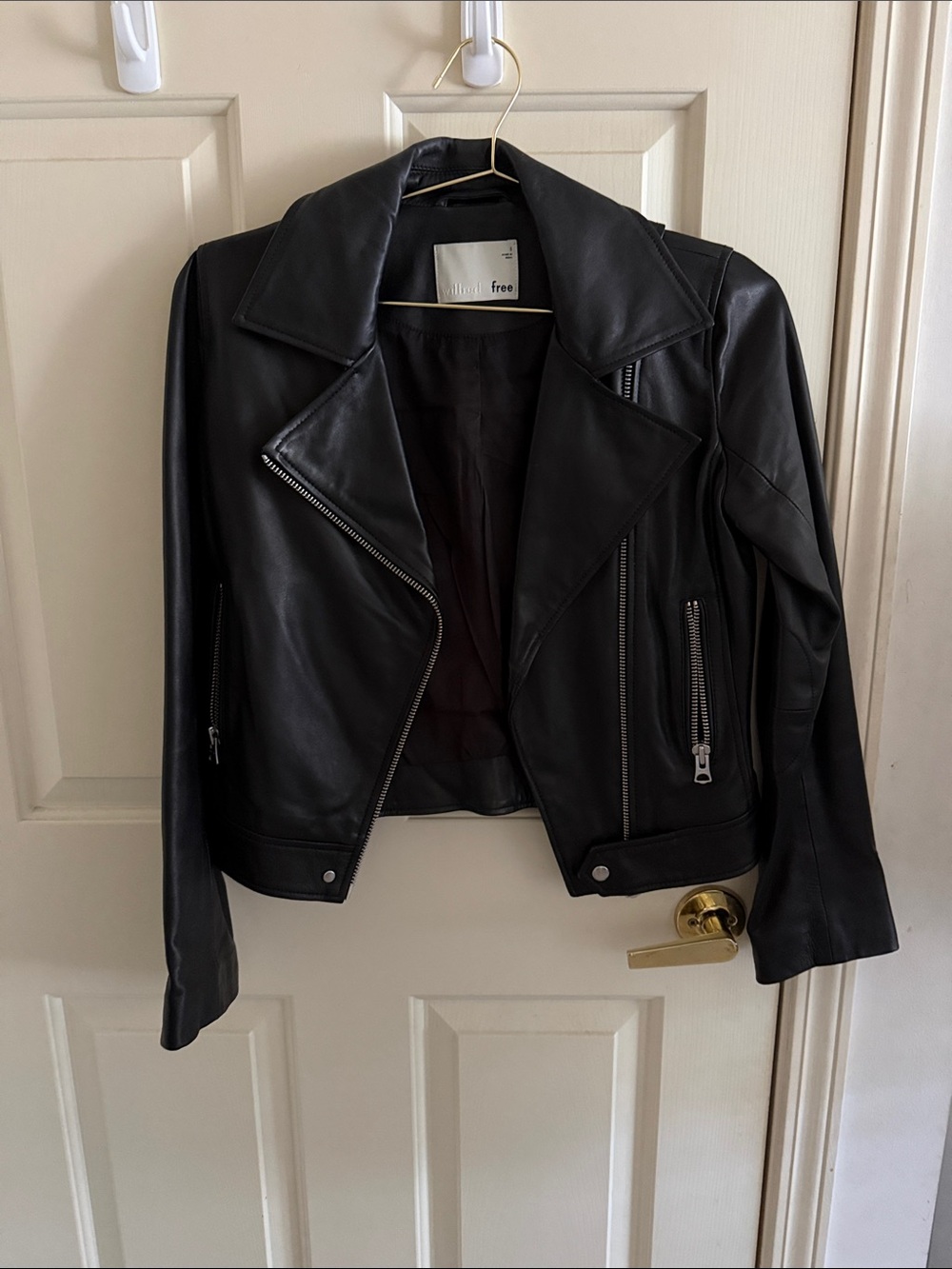 Aritiza leather jacket